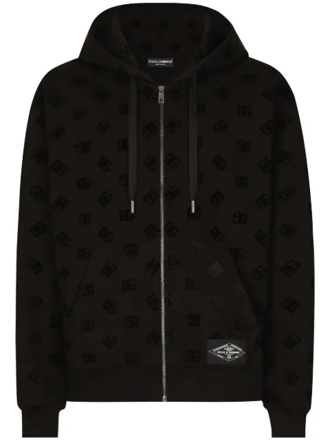 Dolce & Gabbana hoodie con logo en relieve