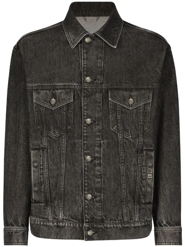 ジャケット Dolce & Gabbana FW24 Denim long jacket (F9P47DG8HL7 S9001) Dolce & Gabbana - Denim jacket