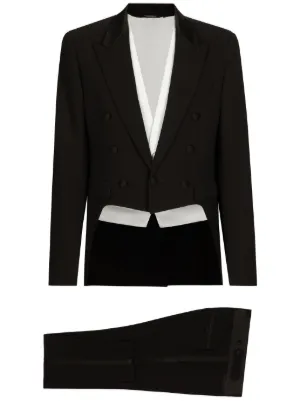 Dolce & Gabbana スパンコール スーツ | ブラック | FARFETCH JP