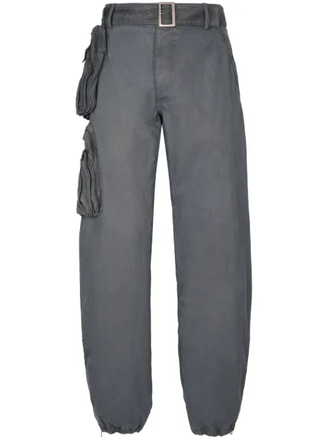 Dolce & Gabbana pantalones cargo con cinturón