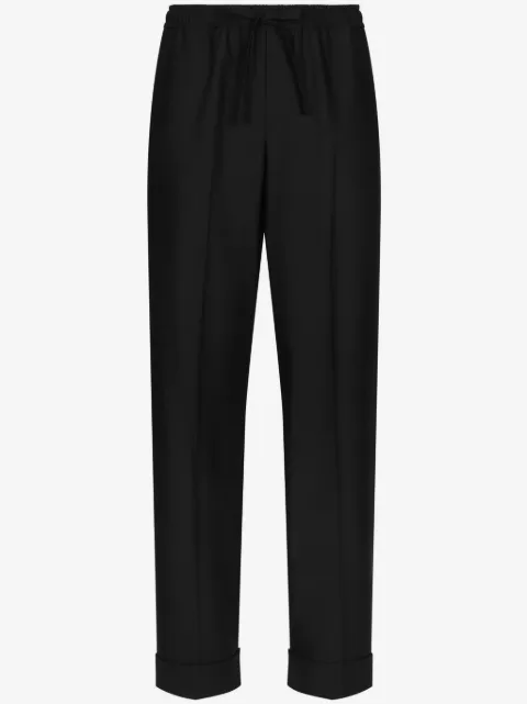 Dolce & Gabbana pantalones con ribete en contraste