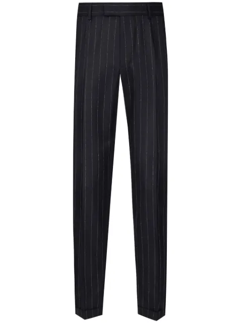 Dolce & Gabbana pantalones de vestir con rayas estampadas