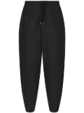 Dolce & Gabbana drawstring-waist cotton track pants - Black