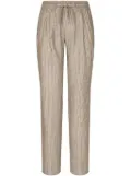 Dolce & Gabbana linen track pants - Neutrals