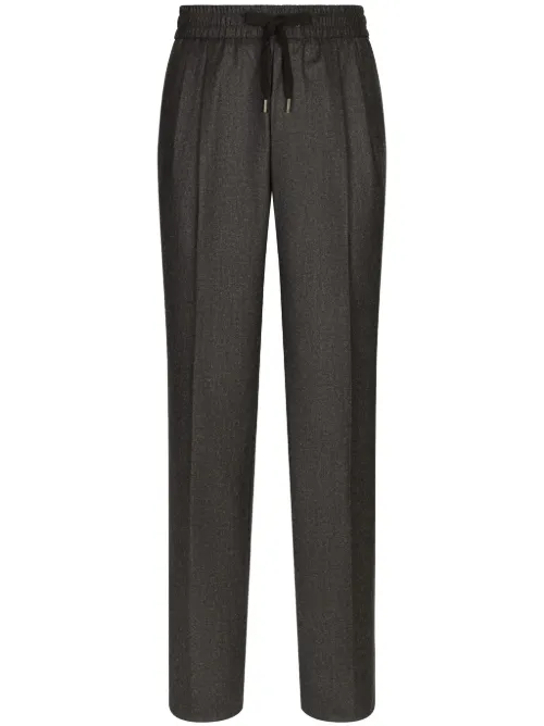 Pantalon à design chiné - Dolce & Gabbana - Modalova