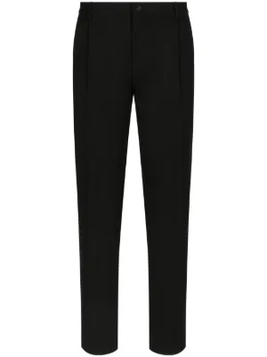 Comme Des Garçons Homme Plus zip-detail Skinny Trousers | Black