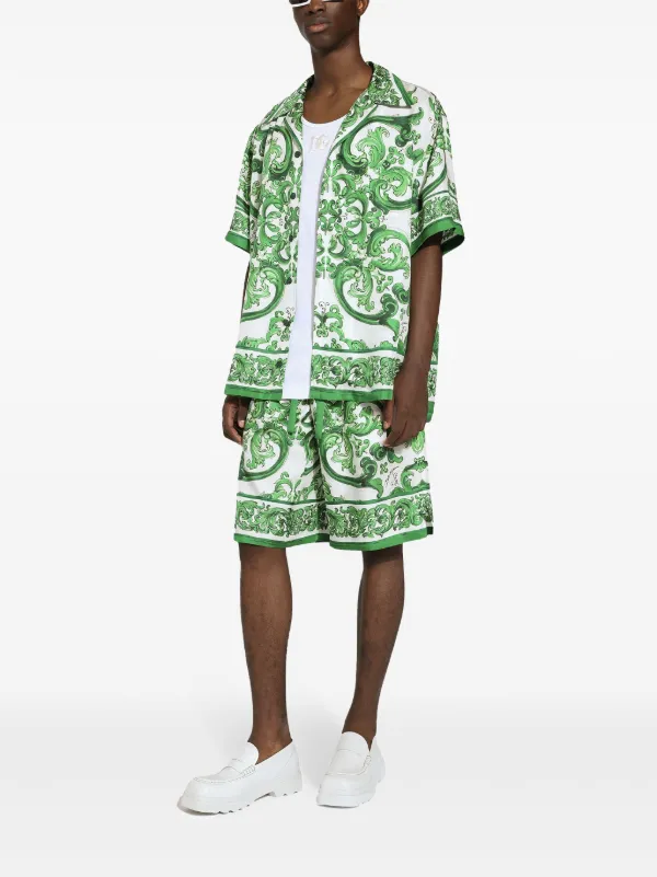 【Dolce&Gabbana】パンツ レッド マジョリカ リラックス Dolce&Gabbana】パンツ レッド マジョリカ リラックス (Dolce