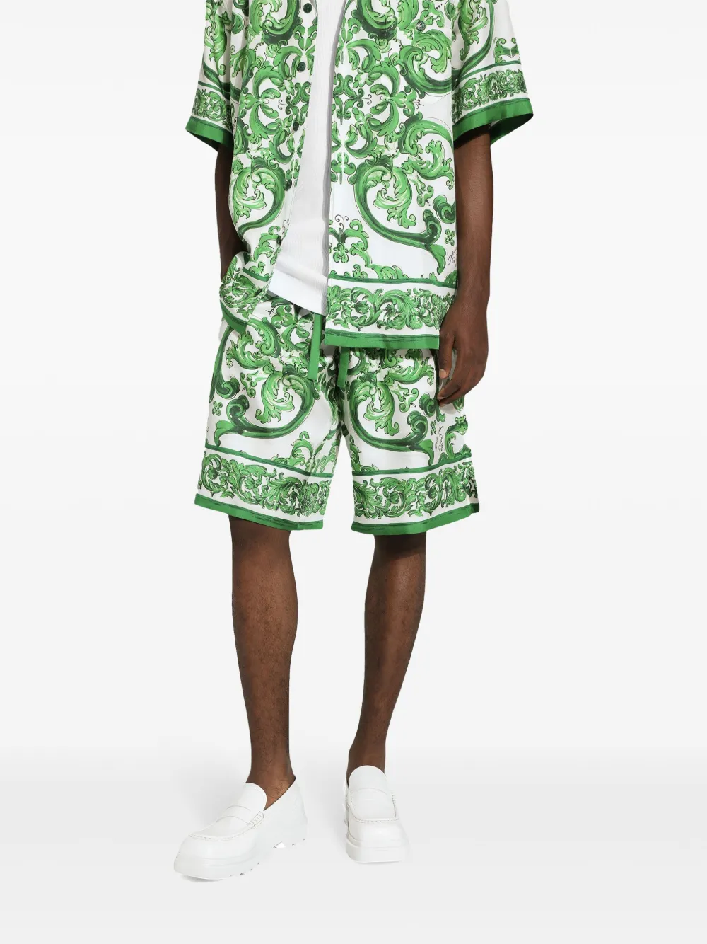 DOLCE&GABBANA チェリープリント マルキゼット シェイパーパンツ DOLCE&GABBANA チェリープリント マルキゼット シェイパーパンツ