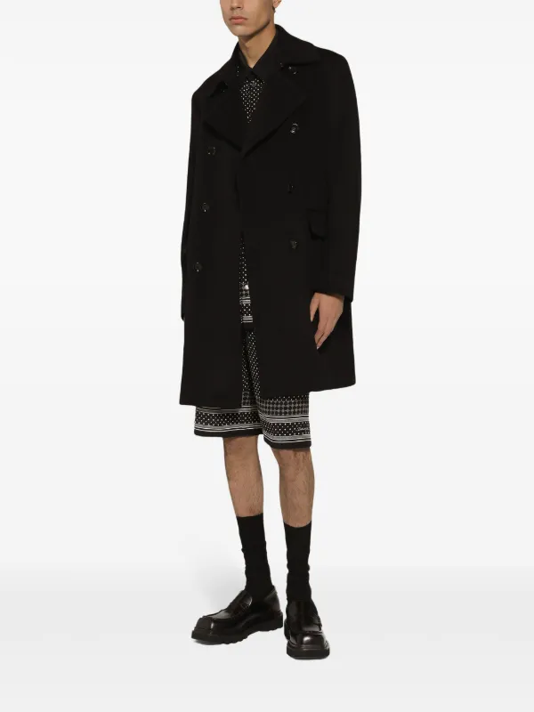 Dolce Gabbana Polka dot-print Shorts Black FARFETCH IN