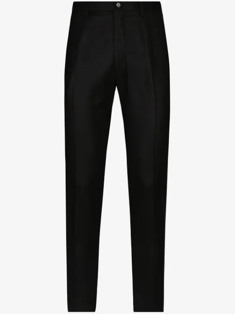Dolce & Gabbana flannel tailored trousers