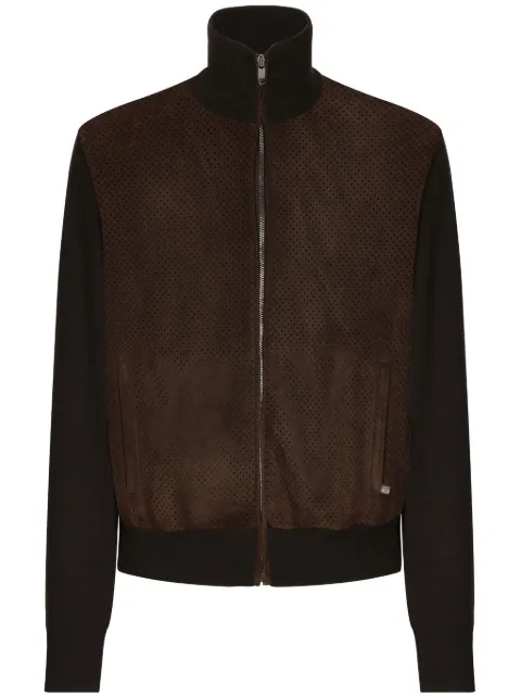 Dolce & Gabbana zip-up bomber jacket