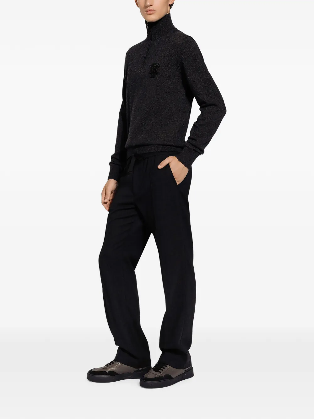 Dolce & Gabbana Kasjmier trui Grijs