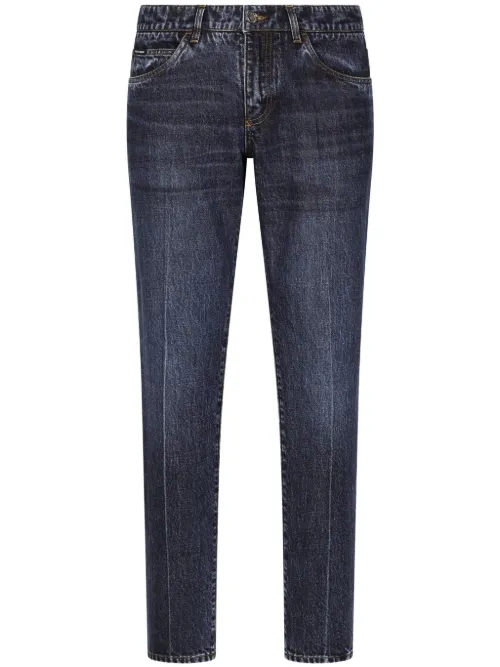 Jean slim à taille mi-haute - Dolce & Gabbana - Modalova