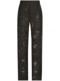 Dolce & Gabbana sequin-embellishment trousers - Black
