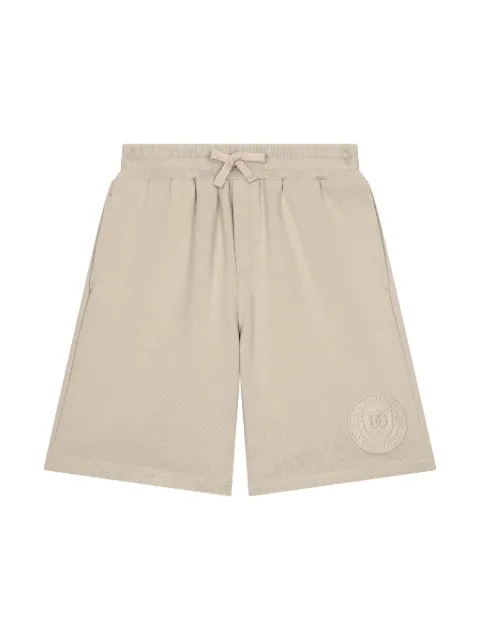 Dolce & Gabbana Kids logo-print cotton shorts