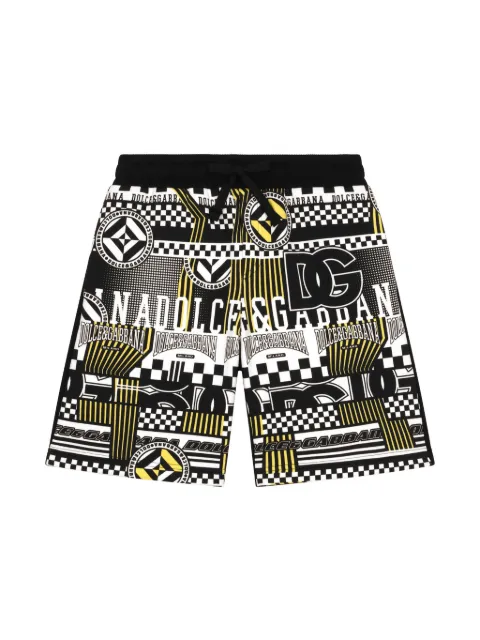Dolce & Gabbana Kids DNA-print shorts 