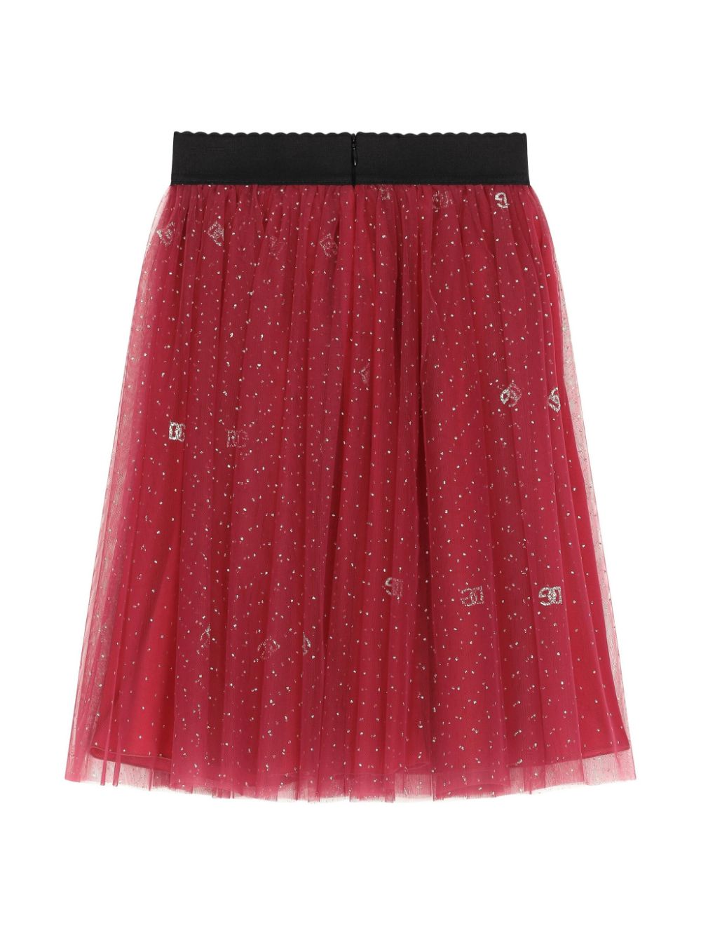 Dolce & Gabbana Kids Rok met logoprint - Rood