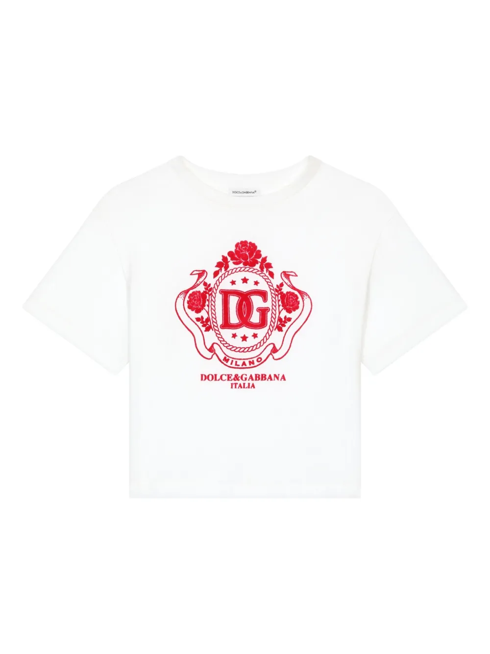 Dolce & Gabbana Kids logo-print t-shirt | White | Image 1
