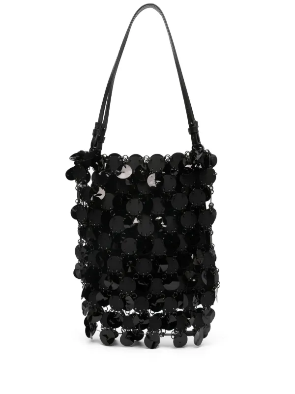 Rabanne Disc-embellished Tote Bag in Black