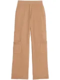Apparis Dane knitted wide-leg trousers - Neutrals