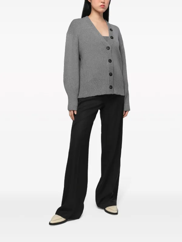 ovyClassic CottonCashmere Cardigan最終価格 Organic Linen Cotton High Collar Cardigan | EILEEN FISHER