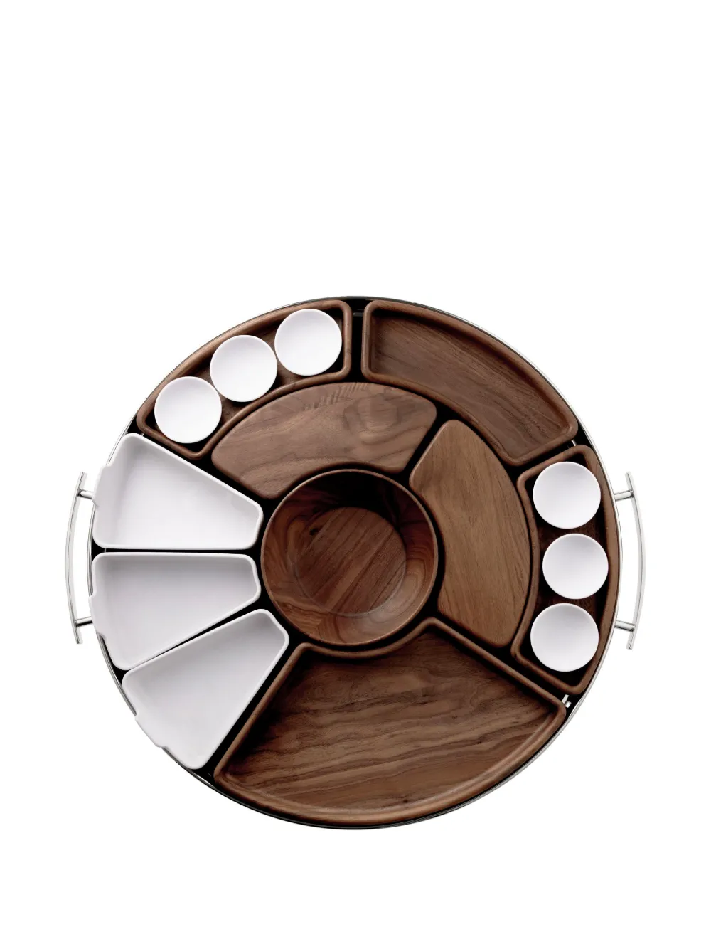 Christofle Mood Asia Tray In Silver