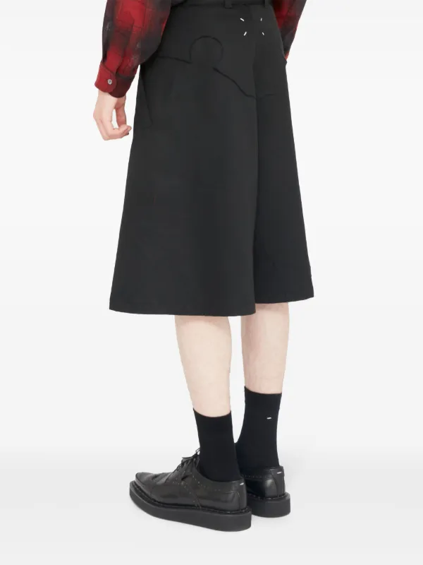Maison Margiela Yoke ショートパンツ | ブラック | FARFETCH JP