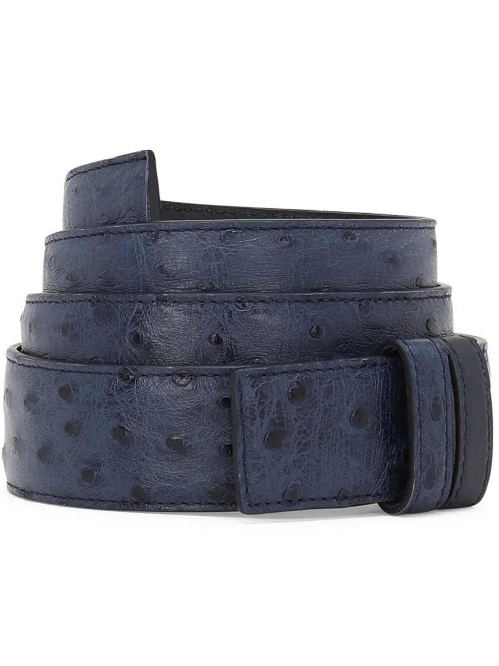 Dolce & Gabbana Leren riem Blauw