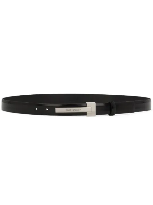 Ceinture en cuir - Dolce & Gabbana - Modalova