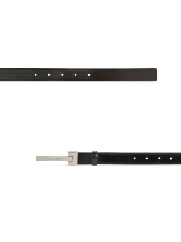 Dolce & Gabbana レザーベルト | ブラック | FARFETCH JP