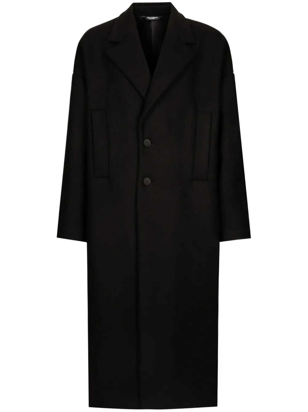 Dolce & Gabbana abrigo oversize con botones | negro | Image 1