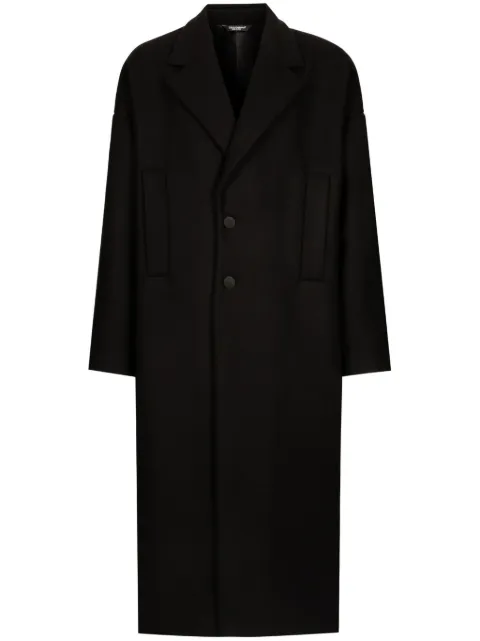 Dolce & Gabbana oversize single-breasted coat
