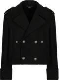 Dolce & Gabbana double-breasted peacoat - Black