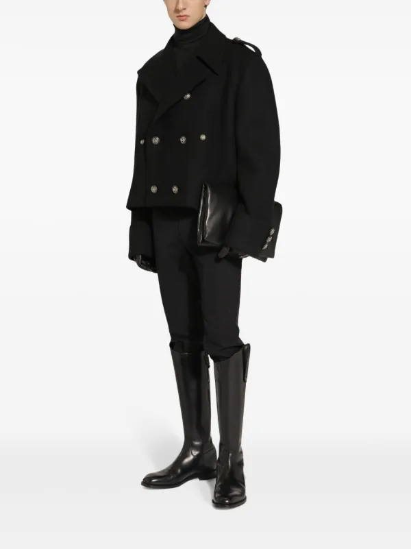 Dolce & Gabbana ピーコート | ブラック | FARFETCH JP Dolce & Gabbana ピーコート | ブラック | FARFETCH JP