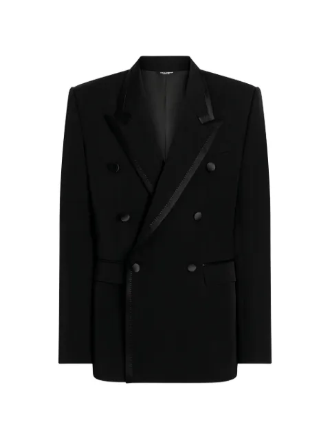 Dolce & Gabbana chamarra con doble botonadura