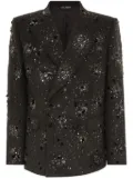 Dolce & Gabbana sequin-embellished blazer - Black