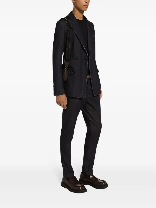 【関税込み】Dolce&Gabbana ブラック ダブルジャケット Dolce & Gabbana ダブルジャケット | ブラック | FARFETCH JP