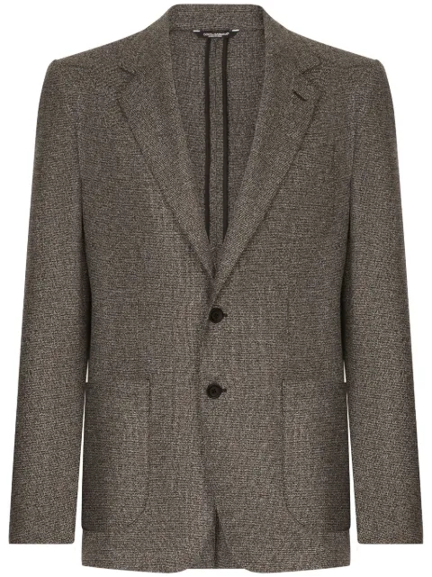 Dolce & Gabbana Jacke mit fallendem Revers