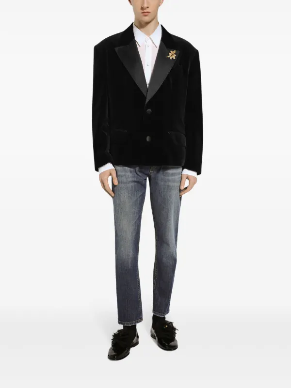Dolce & Gabbana シングルジャケット | ブラック | FARFETCH JP