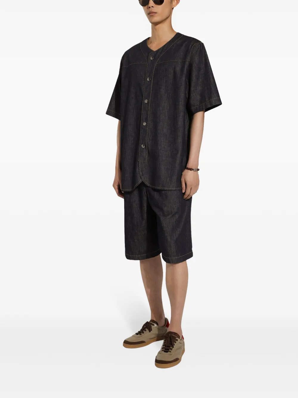 Dolce & Gabbana Denim overhemd Zwart