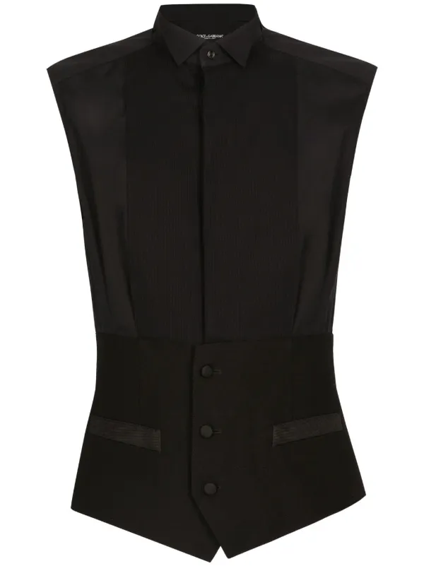 Dolce & Gabbana ノースリーブシャツ | ブラック | FARFETCH JP