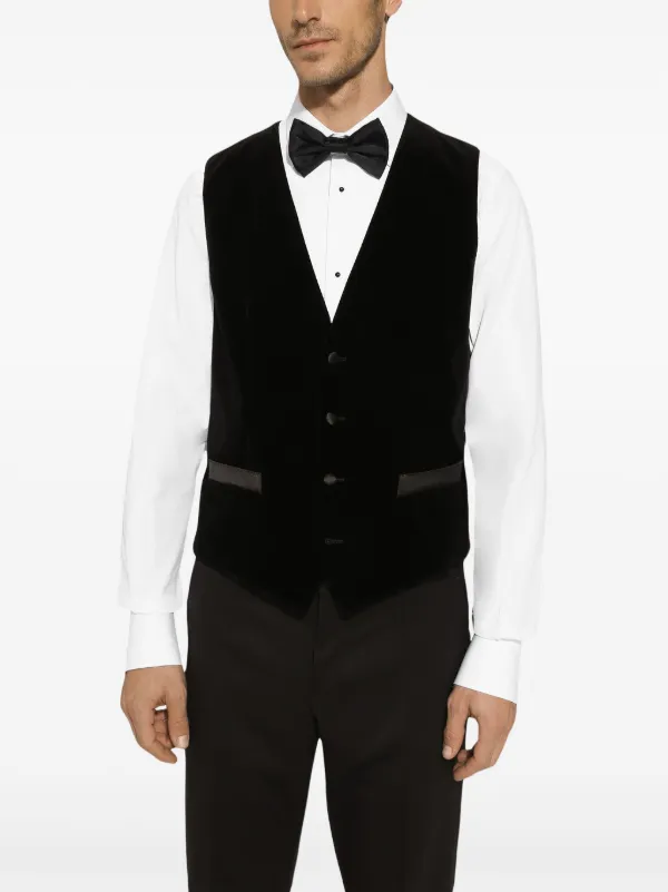 ☆送料関税込☆Dolce & Gabbana☆ノースリーブ コート Dolce & Gabbana ノースリーブ ジャケット | ブラック | FARFETCH JP