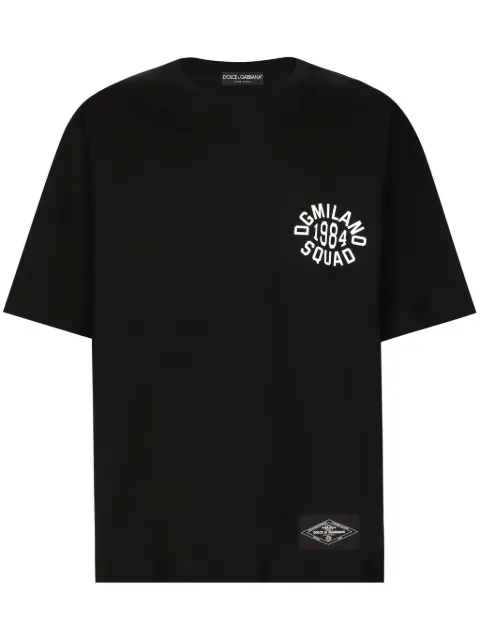 Dolce & Gabbana logo-print cotton T-shirt