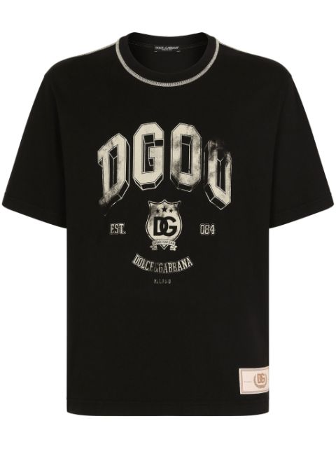 Dolce & Gabbana DG logo-print cotton T-shirt