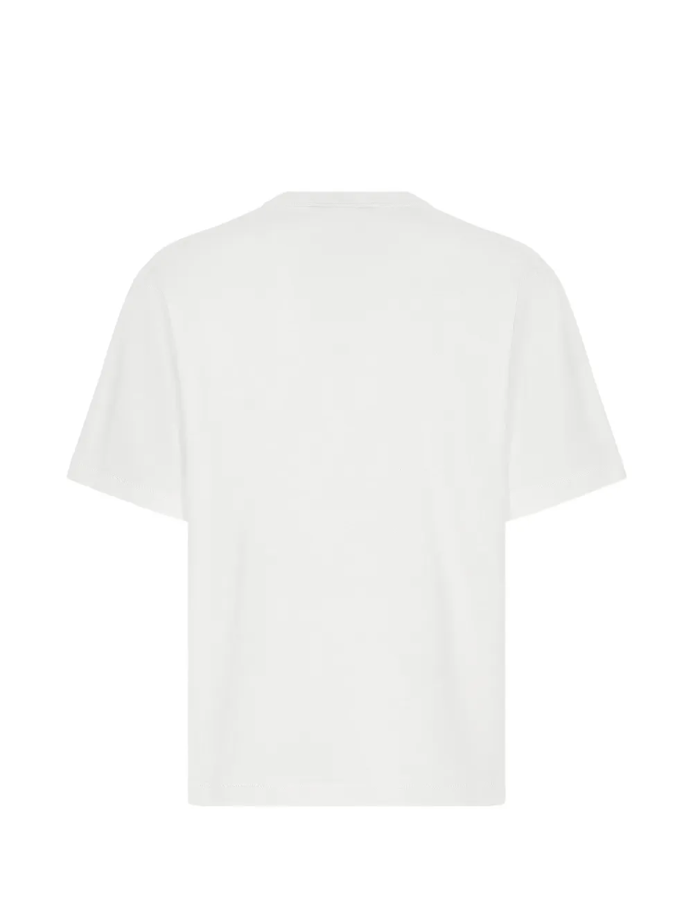 Dolce & Gabbana Katoenen T-shirt met borduurwerk Wit
