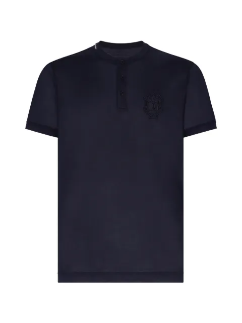 Dolce & Gabbana t-shirt à logo DG style armoiries brodé