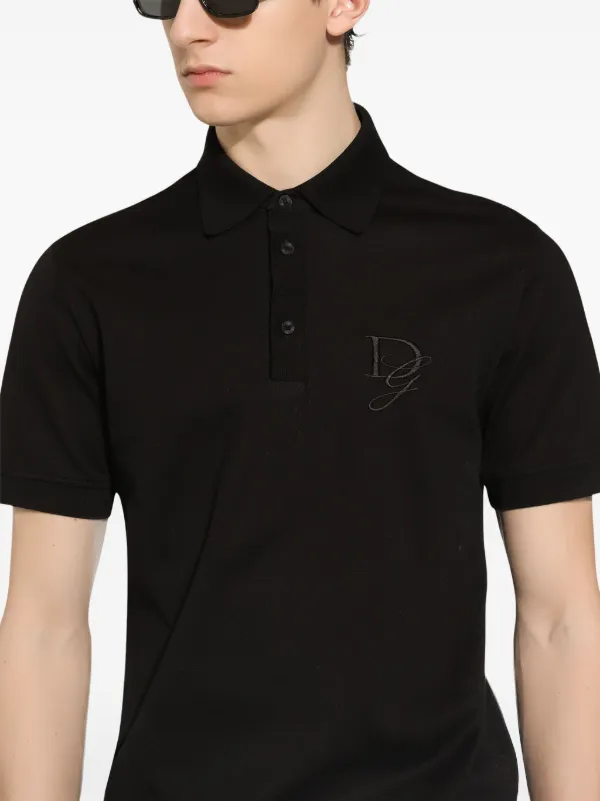 Dolce & Gabbana ロゴ ポロシャツ | ブラック | FARFETCH JP