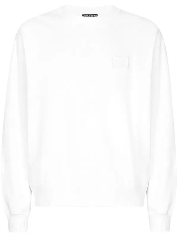 【関税込み】Dolce&Gabbana スウェットシャツ Dolce & Gabbana ロゴ スウェットシャツ | ホワイト | FARFETCH JP