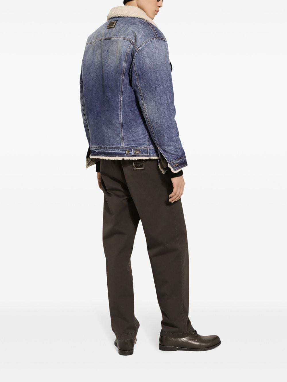 Shop Dolce & Gabbana Denim Jacket In Blue