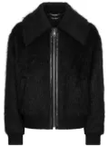 Dolce & Gabbana faux-fur coat - Black